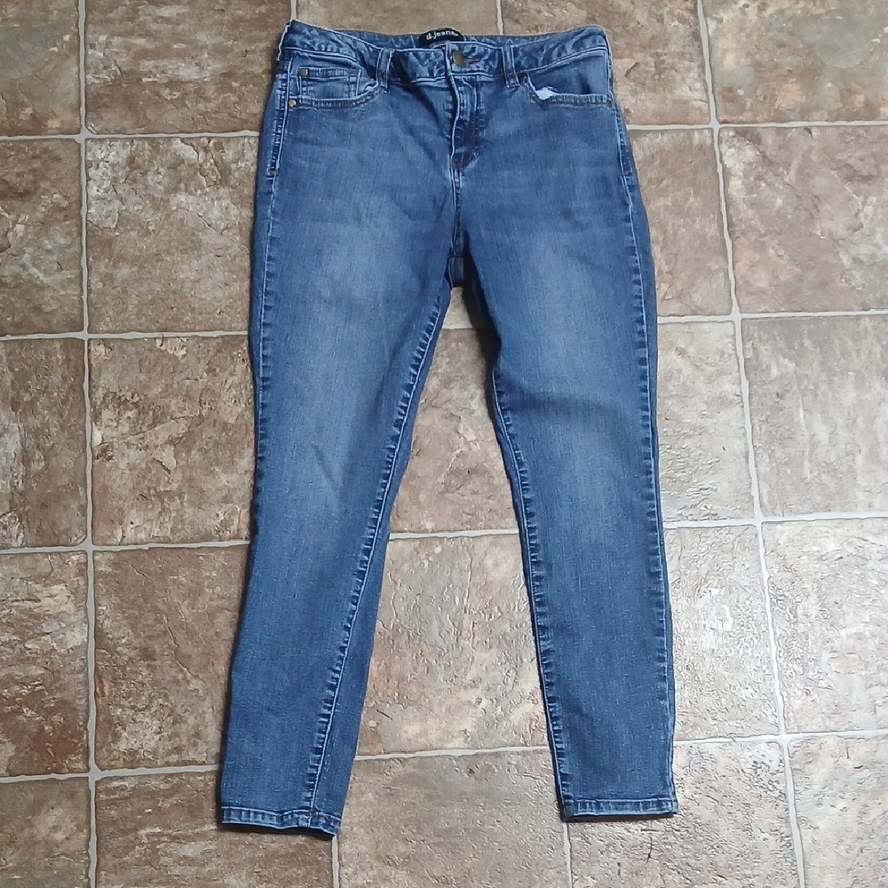 d. jeans Women's Skinny Blue Stretch Denim